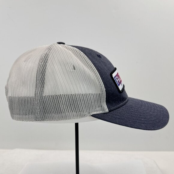 Rattler Ropes Mesh Trucker Hat Blue Gray Adjustable Snapback Cap Rodeo MD/LG - Picture 4 of 9